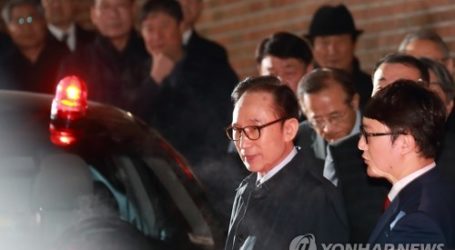 Mantan Presiden Korsel Lee Myung-bak Ditangkap