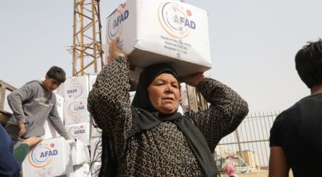Turki Kirim 30 Ton Bantuan Selama Operasi Afrin di Suriah