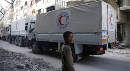 Pengeboman di Ghouta Timur Berlanjut Setelah Konvoi Bantuan Masuk