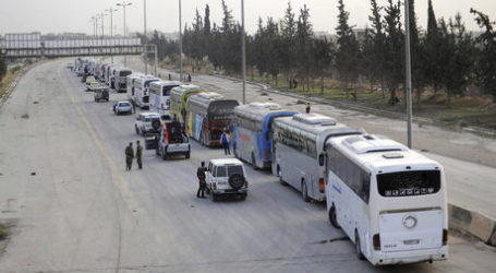 Tiga Bus dari Gaza Berhasil Evakuasi Warga Palestina dari Sudan