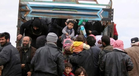Evakuasi Oposisi dari Ghouta Tiba di Suriah Utara
