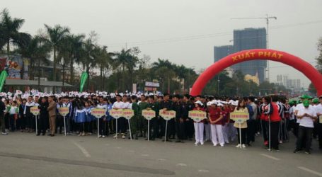 Asian Games Fun Run Vietnam Diikuti 3.000 Pelari dan 600 Pelajar