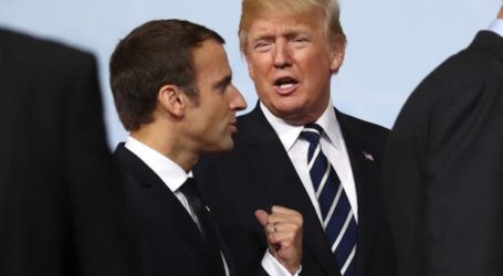 Macron dan Trump Sepakat Terapkan Gencatan Senjata Suriah