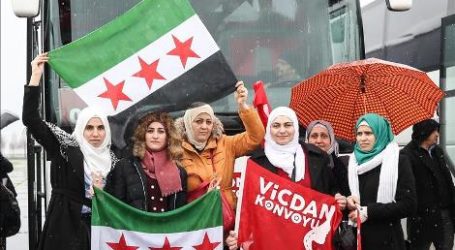 Konvoi Internasional di Istanbul Tingkatkan Kesadaran