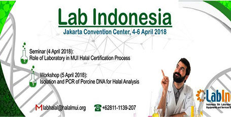 Uji Halal di Pameran Lab Indonesia 2018