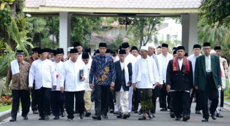 Presiden Jokowi Diskusikan Ekonomi Umat Bersama Ulama Jabar