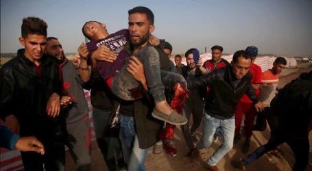 Israel Serang Gaza, 4 Warga Palestina Luka-Luka