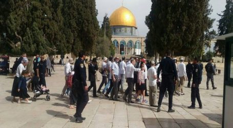260 Yahudi Merangsek Rayakan Paskah Yahudi ke Masjid Al-Aqsha