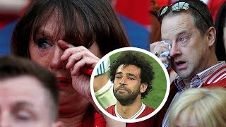 Cedera dan Tangis Mohamed Salah,  Fans Turut Menangis