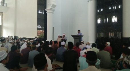 Ulama Palestina Safari Ramadhan di Lampung
