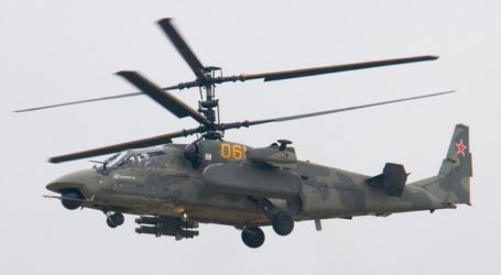 Helikopter Militer Rusia Jatuh, Dua Pilotnya Tewas