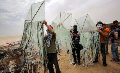 IDF Serang Pos Hamas Setelah Serangan Layang-layang dan Balon Api
