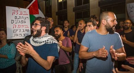 Anggota Knesset dan Ratusan Warga Haifa Protes Aksi Israel di Gaza