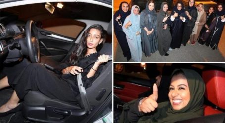 Wanita Saudi Rayakan Akhir Larangan Mengemudi