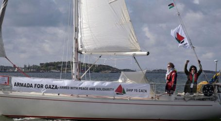 Kapal Swedia Freedom Flotilla Coba Buka Blokade Gaza