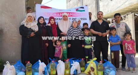 MER-C Gaza Salurkan Bantuan Ramadhan dari Masyarakat Indonesia