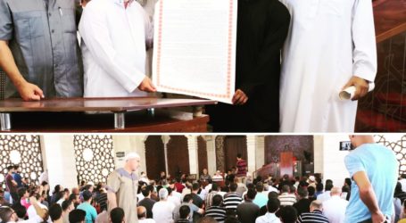 Pemuda Indonesia Dapat Sertifikat Daurah Sanad Bacaan Al-Quran di Palestina