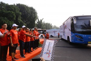 Maksimalkan Promosi Pariwisata Indonesia, Kemenpar Luncurkan Bus Wonderful AG 2018