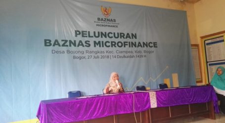 Pertama Kali, BAZNAS Microfinance Desa Diresmikan di Bogor