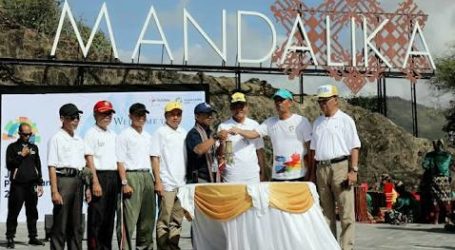 Kirab Obor Asian Games Kunjungi Mandalika, Lombok