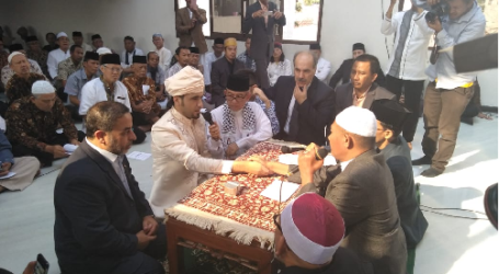 Pernikahan Indonesia-Palestina Dihadiri Wakil Kedubes dan Ulama Gaza