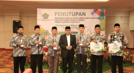 Provinsi Bali Peringkat I KUA Teladan Nasional 2018