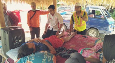 Jemput Bola, Mer-C Datangi Pasien Patah Tulang Korban Gempa di Dusun
