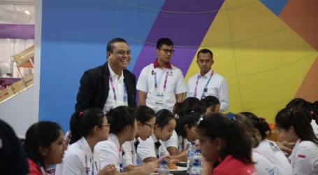 Komjen Pol. Syafruddin Kunjungi Atlet Indonesia di Wisma Atlet Kemayoran