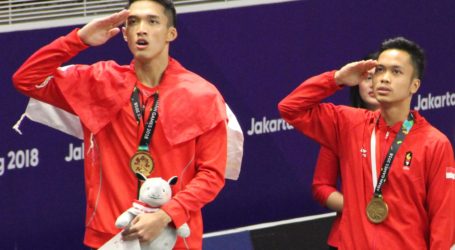 Jonatan Christie Raih Medali Emas untuk Indonesia