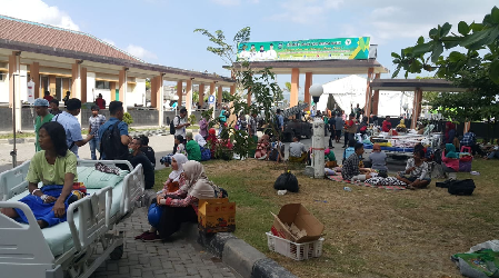 Pasca Gempa Susulan 6,2 SR, Situasi Lombok Kembali Mencekam