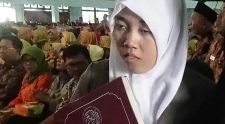 Novita Sari, Qariah Tunanetra Buka KSM Nasional dengan Bacaan Al-Quran Braille