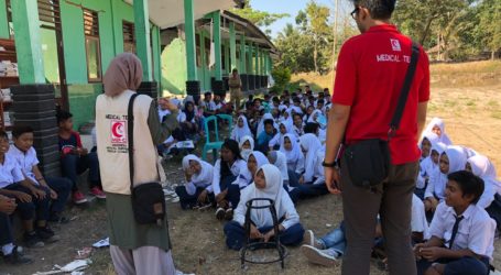 MER-C Beri Edukasi Kesehatan pada Korban Gempa Lombok