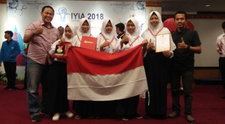 Penghargaan Penemu Muda Intrnasional, Tim MTsN Kota Batu, Malang Raih Emas