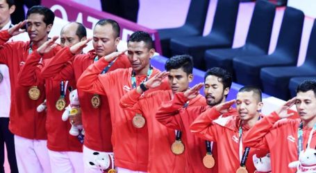 Indonesia Raih Medali Emas ke-31 Lewat Sepak Takraw