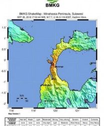 BMKG Lakukan Pemetaan Daerah Rendaman Tsunami Palu-Donggala