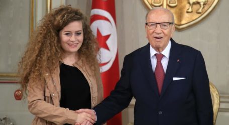 Ahed Tamimi dan Keluarga Temui Presiden Tunisia