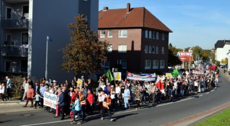 Aksi Protes di Jerman Kutuk Serangan terhadap Masjid