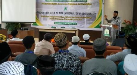 Dewan Dakwah Aceh Gelar Pelatihan Khatib dan Imam