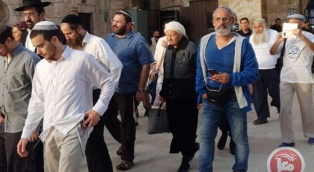 Puluhan Pemukim Israel Lakukan Ritual di Al-Aqsha