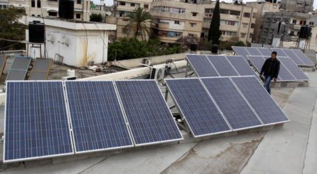 Gaza Tandatangani Proyek Energi Surya Senilai $ 2,5 Juta