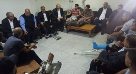 Delegasi Hamas Kunjungi Warga Gaza yang Terluka di Mesir