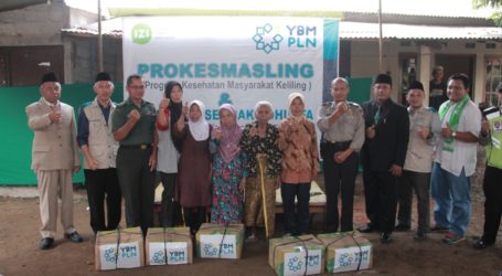 YBM PLN UPT Salatiga Adakan Pengobatan Gratis dan Bagi Sembako di Simo Boyolali