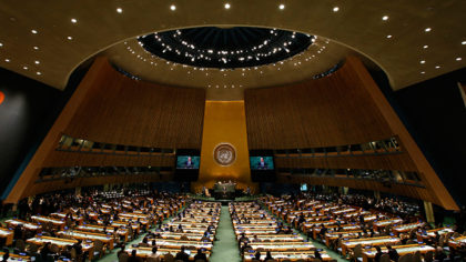 Sidang Majelis Umum PBB, Krisis Dunia dan Pilpres