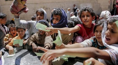 UNICEF Beri Bantuan kepada Ribuan Pengungsi Yaman di Marib