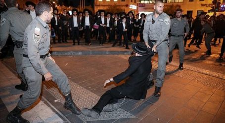Tolak Wajib Milter, Ratusan Yahudi Ultra-Ortodoks Lancarkan Protes