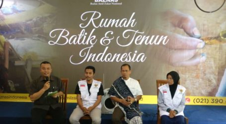 BAZNAS Luncurkan Rumah Batik dan Tenun Indonesia