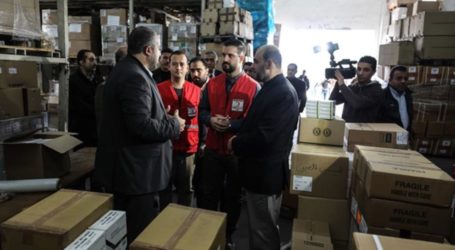 Gaza Terima 8,5 Ton Pasokan Medis dari Turki