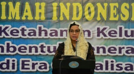 Menteri Keuangan Sri Mulyani Bicara di Kongres Muslimah Indonesia