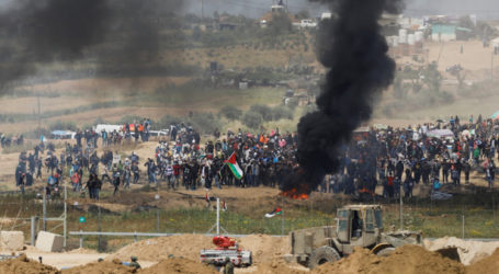 Gaza Kembali Protes, Pekan ke-68