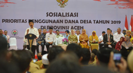 Jokowi Ajak Masyarakat Aceh Rawat Perdamaian